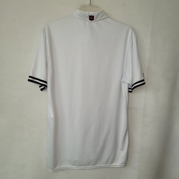 Iliac Golf Polo Shirt Mens XXL/2XL White Performance‎ Polo 17 Moisture Wicking - Picture 5 of 9